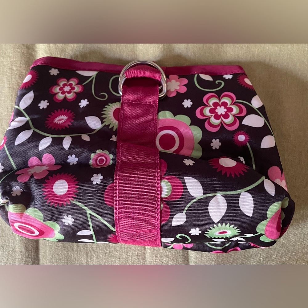 Safety 1st Baby Healthcare & Grooming Pouch Floral Pink **EMPTY**